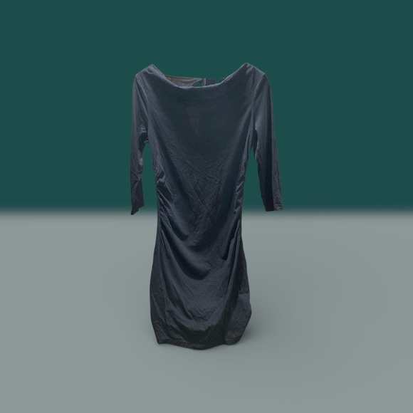 Express Little Black T-shirt Dress - Picture 3 of 4